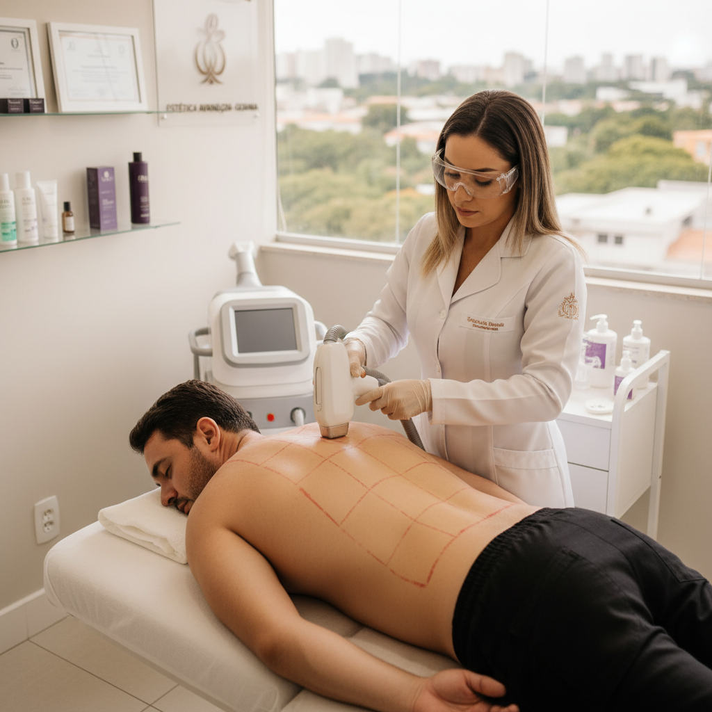 Benefícios da Depilação a Laser Masculina em Goiânia
