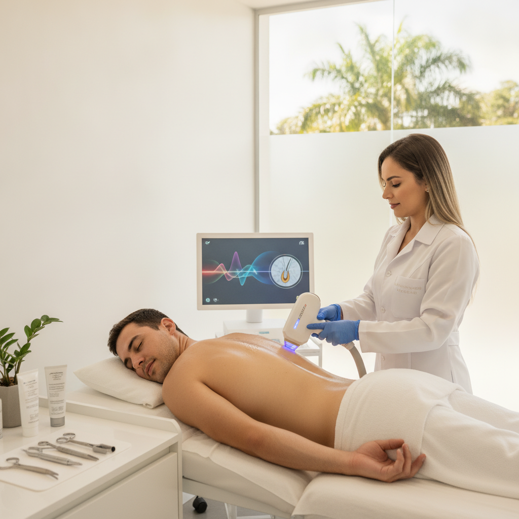 Benefícios da Depilação a Laser Masculina em Goiânia