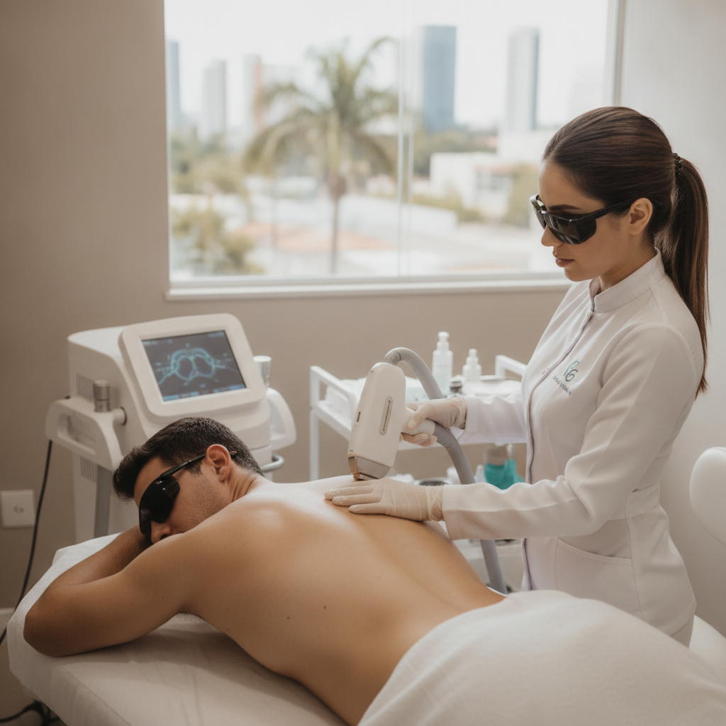 Benefícios da Depilação a Laser Masculina em Goiânia