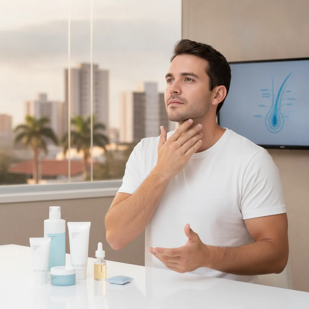 Como Cuidar da Barba Após Depilação a Laser em Goiânia