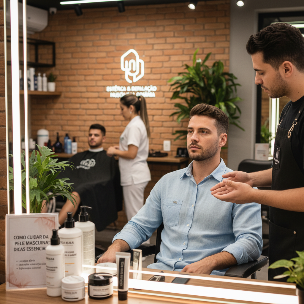 Como Cuidar da Pele Masculina em Goiânia: Dicas Essenciais