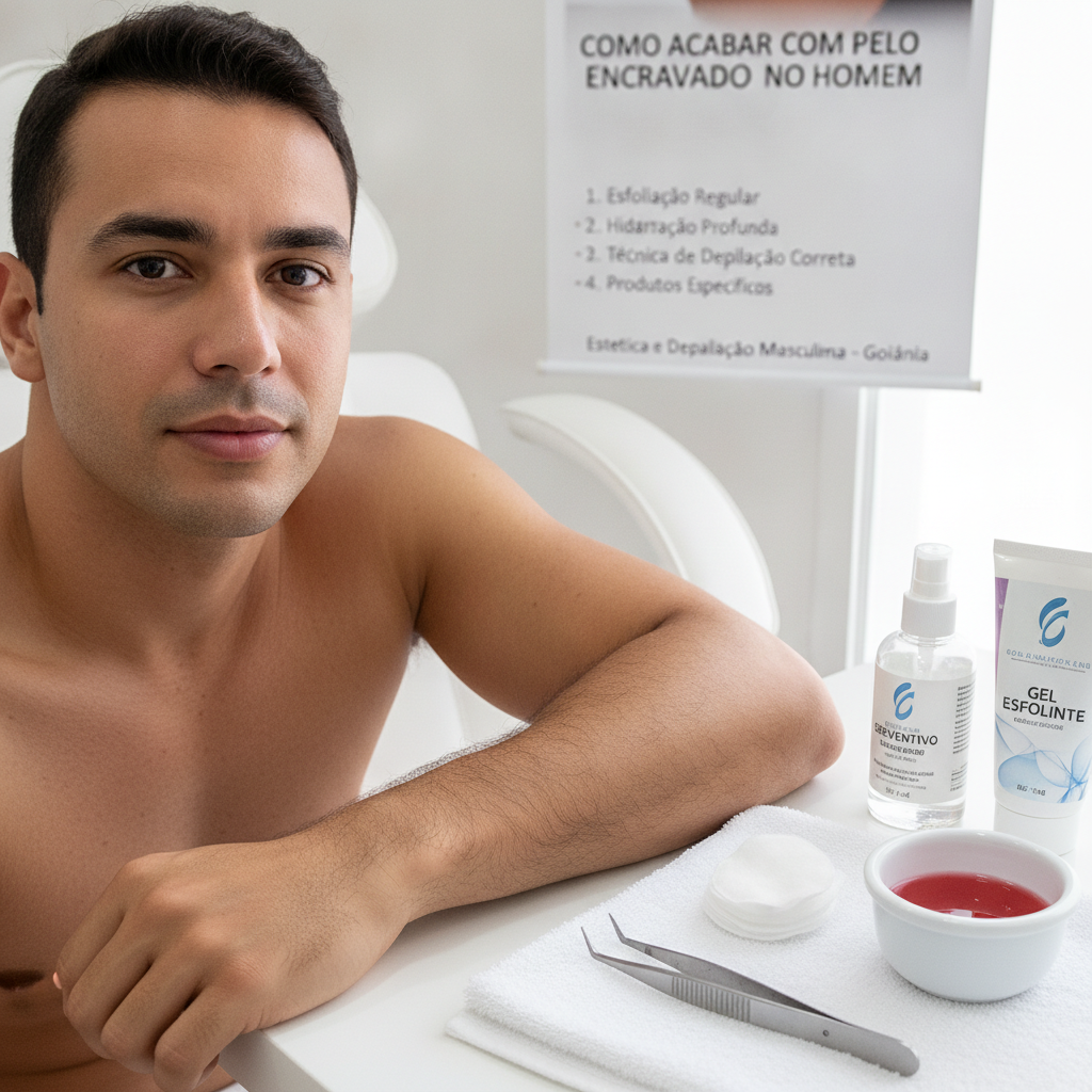 Como Eliminar Pelos Encravados Masculino em Goiânia