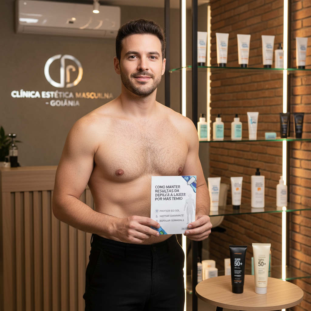 Como Manter Resultado Depilação Laser Masculina Goiânia