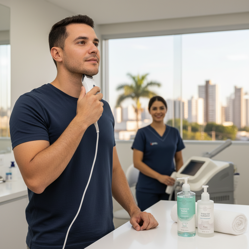 Como Preparar Pele Antes Depilação Laser Masculina Goiânia