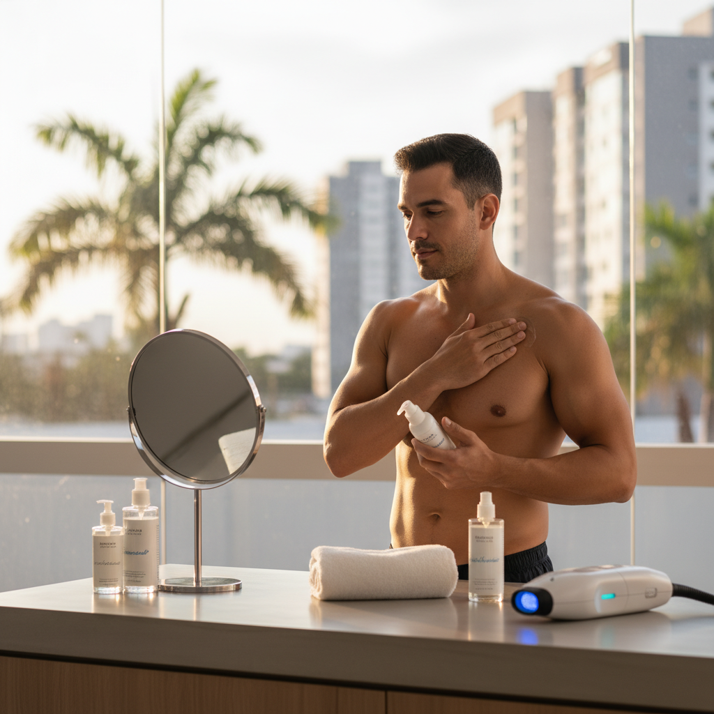 Como Preparar Pele Antes Depilação Laser Masculina Goiânia