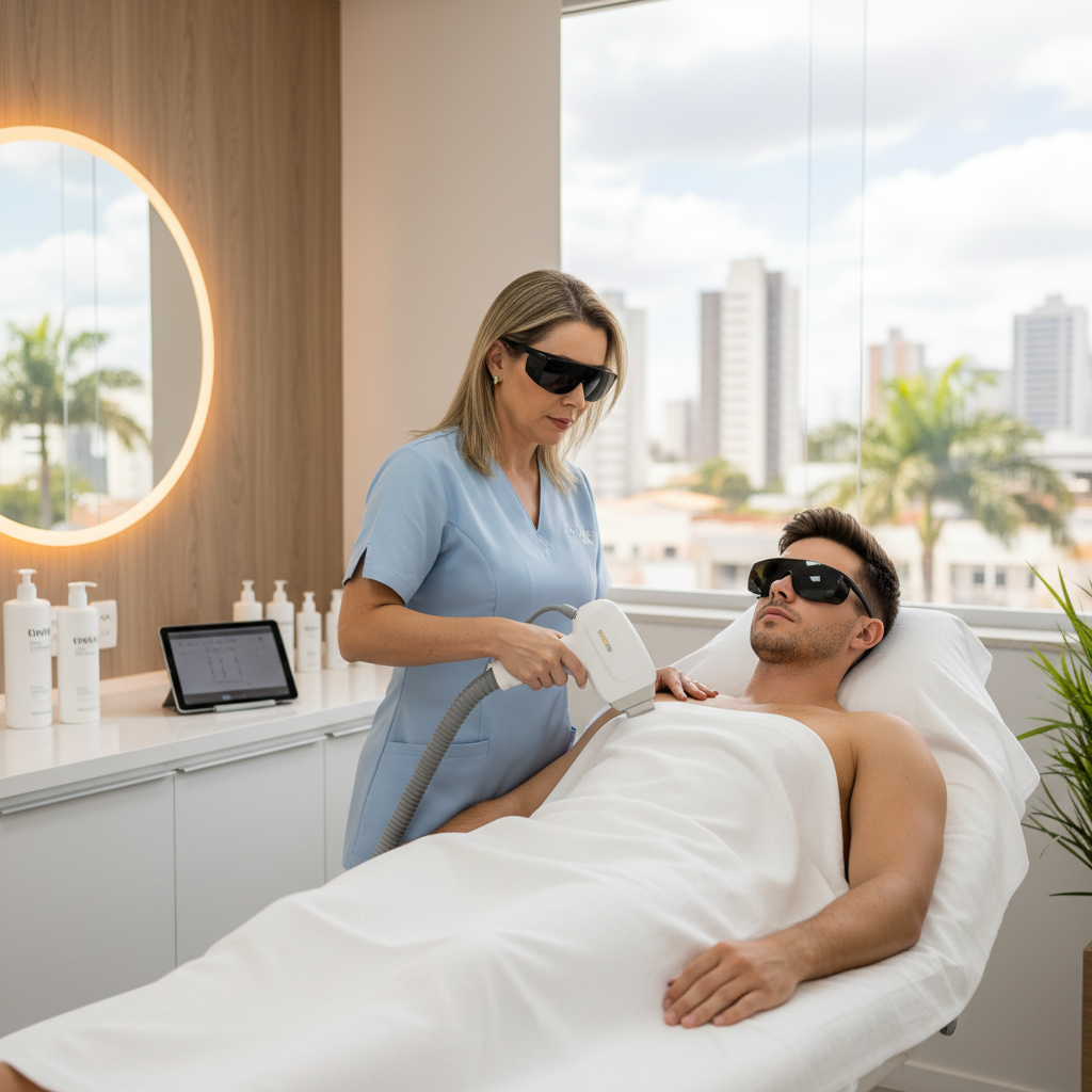 Contraindicações Depilação Laser Masculina Goiânia