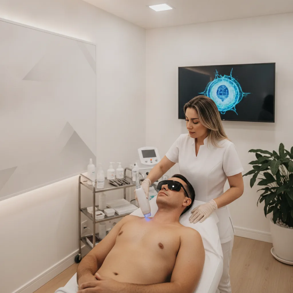 Depilação a Laser Masculina: Contraindicações em Goiânia
