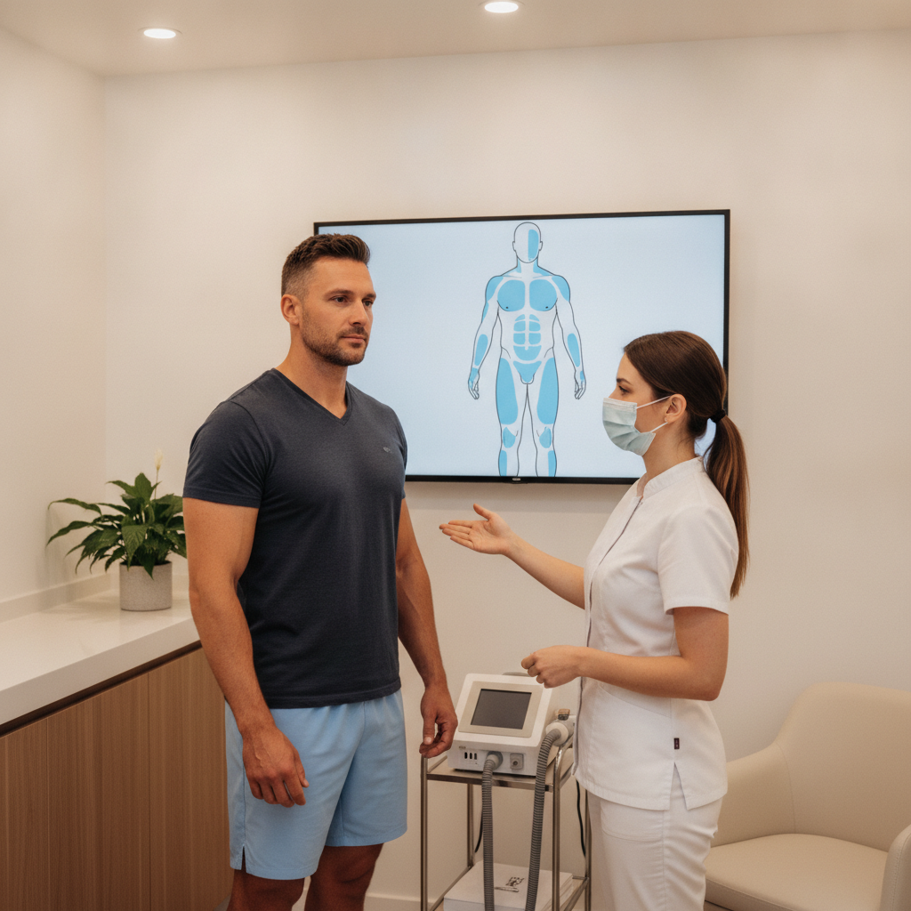 Depilação a Laser Masculina em Goiânia: Áreas e Dicas