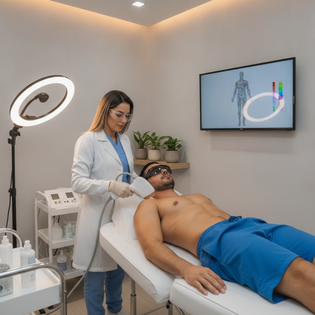 Depilação a Laser Masculina em Goiânia: Áreas e Dicas