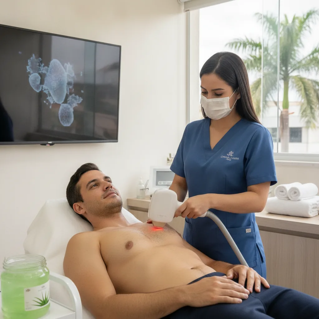 Depilação a Laser Masculina em Goiânia: É Permanente?