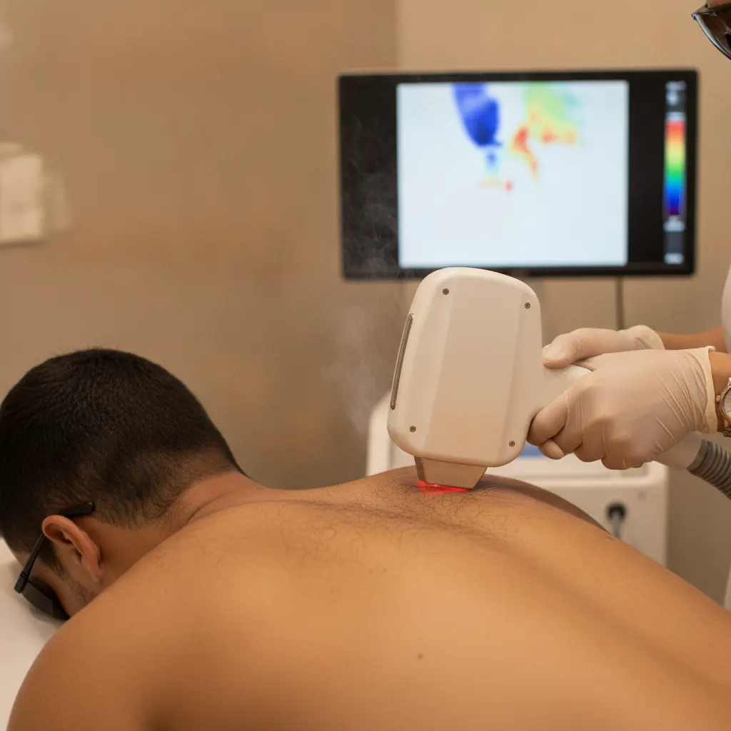 Depilação a Laser Masculina em Goiânia: Funciona em Pelo Escuro?
