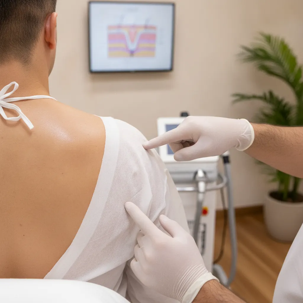 Depilação a laser masculina emagrece ou mancha? Goiânia