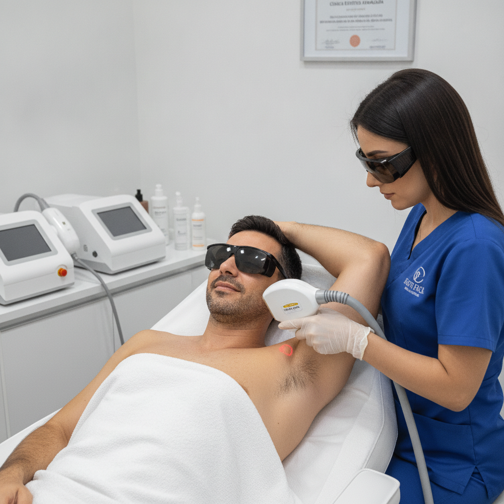 Depilação a Laser Masculina nas Axilas em Goiânia Vale a Pena?