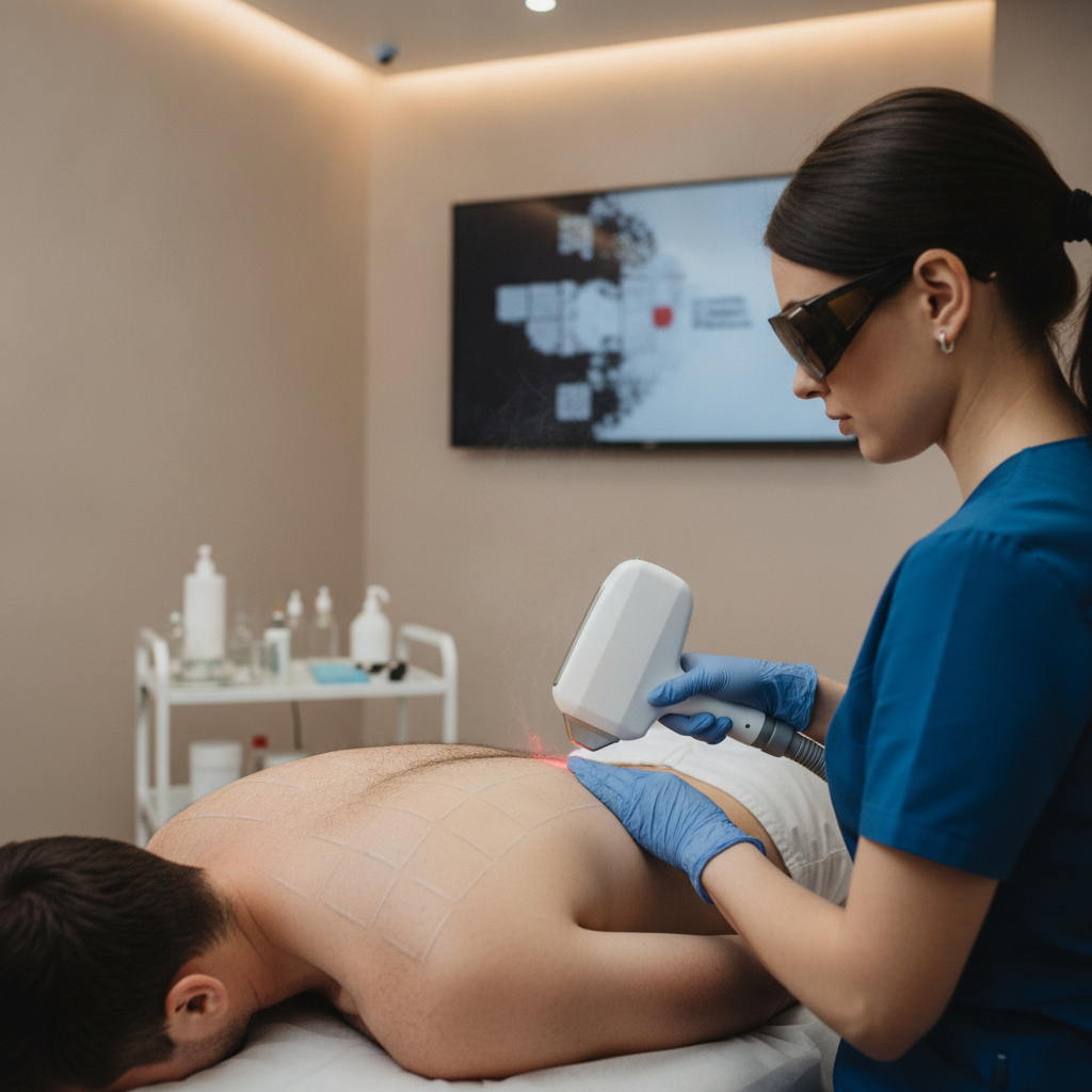 Depilação a Laser Masculina nas Costas em Goiânia Vale a Pena?