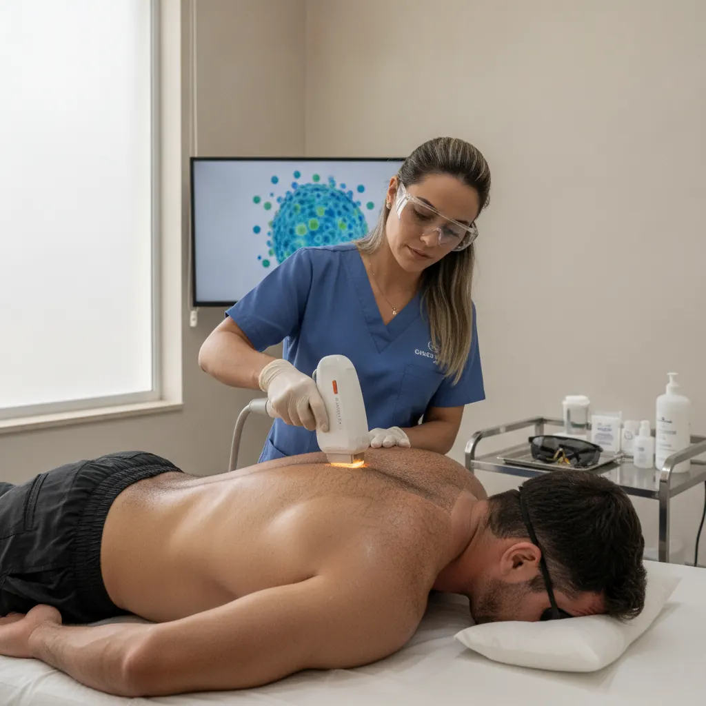 Depilação a Laser nas Costas Masculino em Goiânia: Funciona?