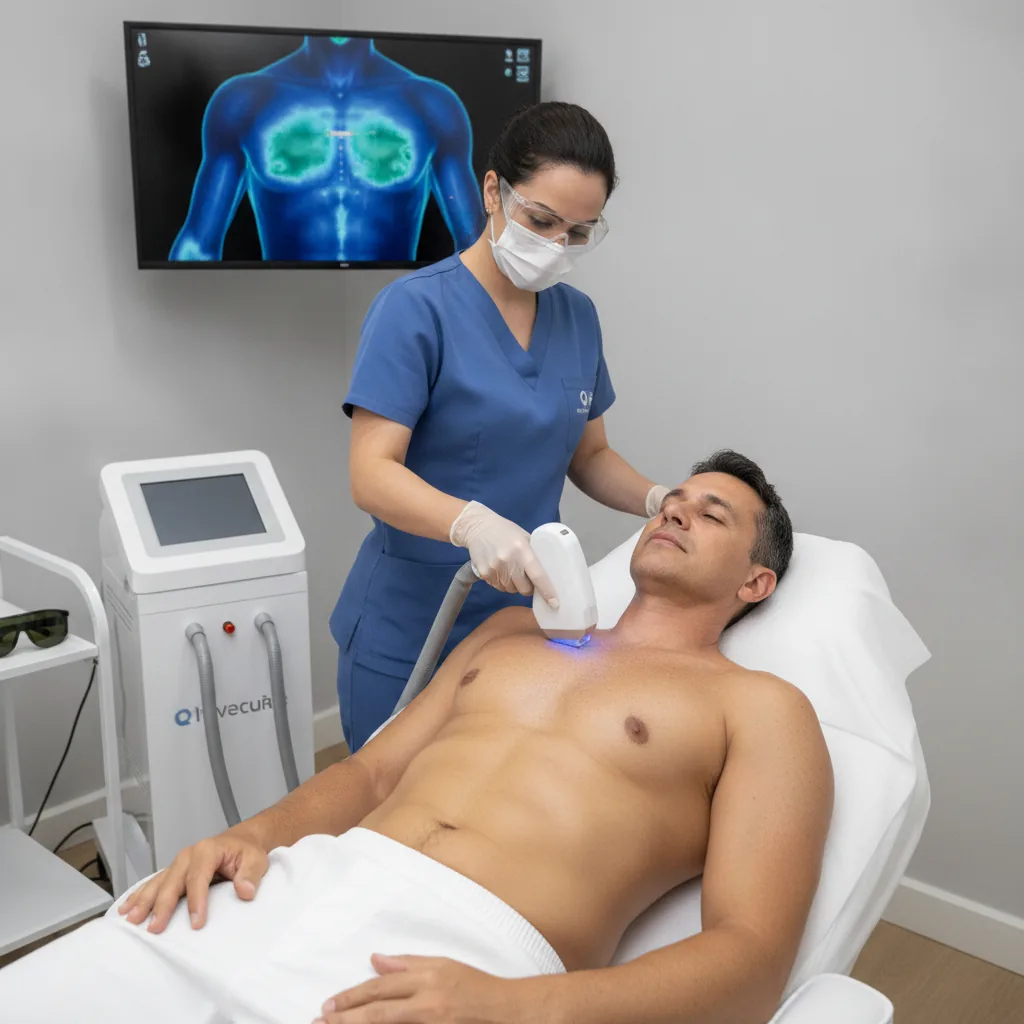 Depilação a Laser no Peito Masculino em Goiânia: Preços