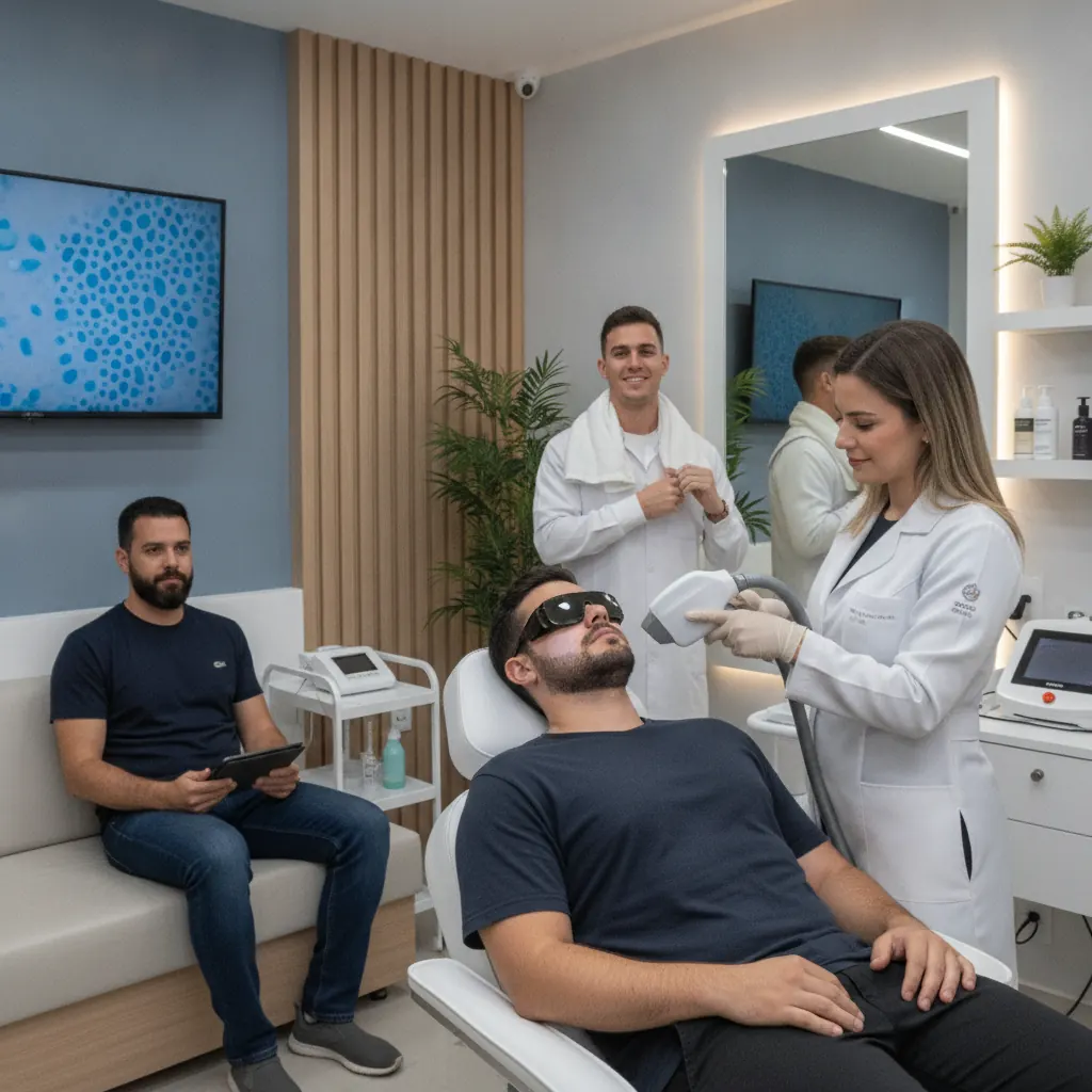 Depilação de barba masculina em Goiânia: por que aderem