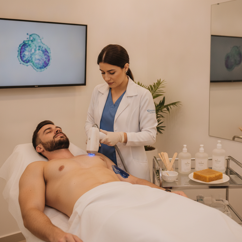 Depilação Laser ou Cera Masculina em Goiânia: Qual Escolher?