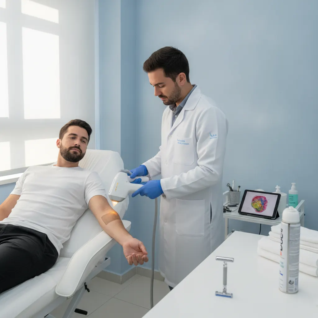 Depilação Masculina a Laser Substitui Gilete em Goiânia