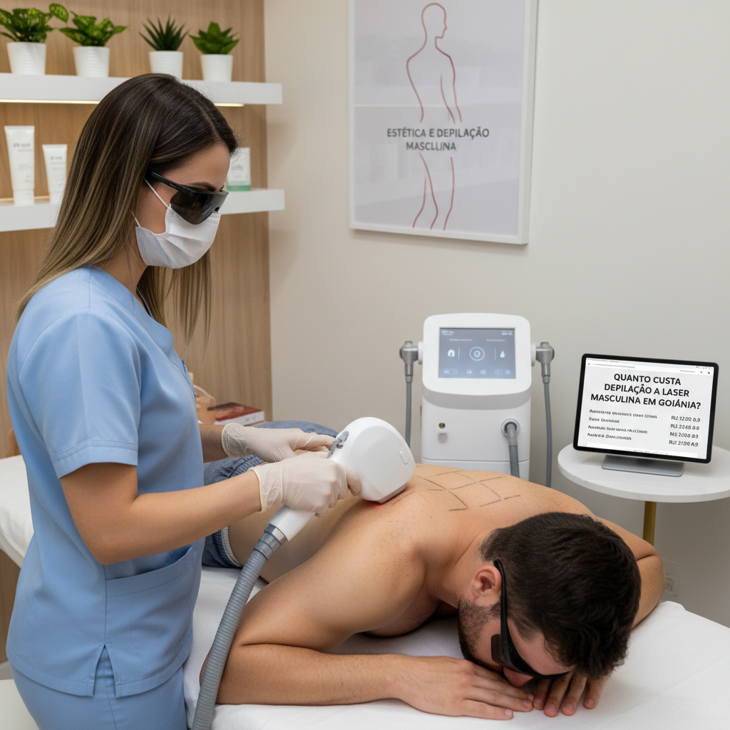 Depilação Masculina Vale a Pena em Goiânia? Guia Completo 2024