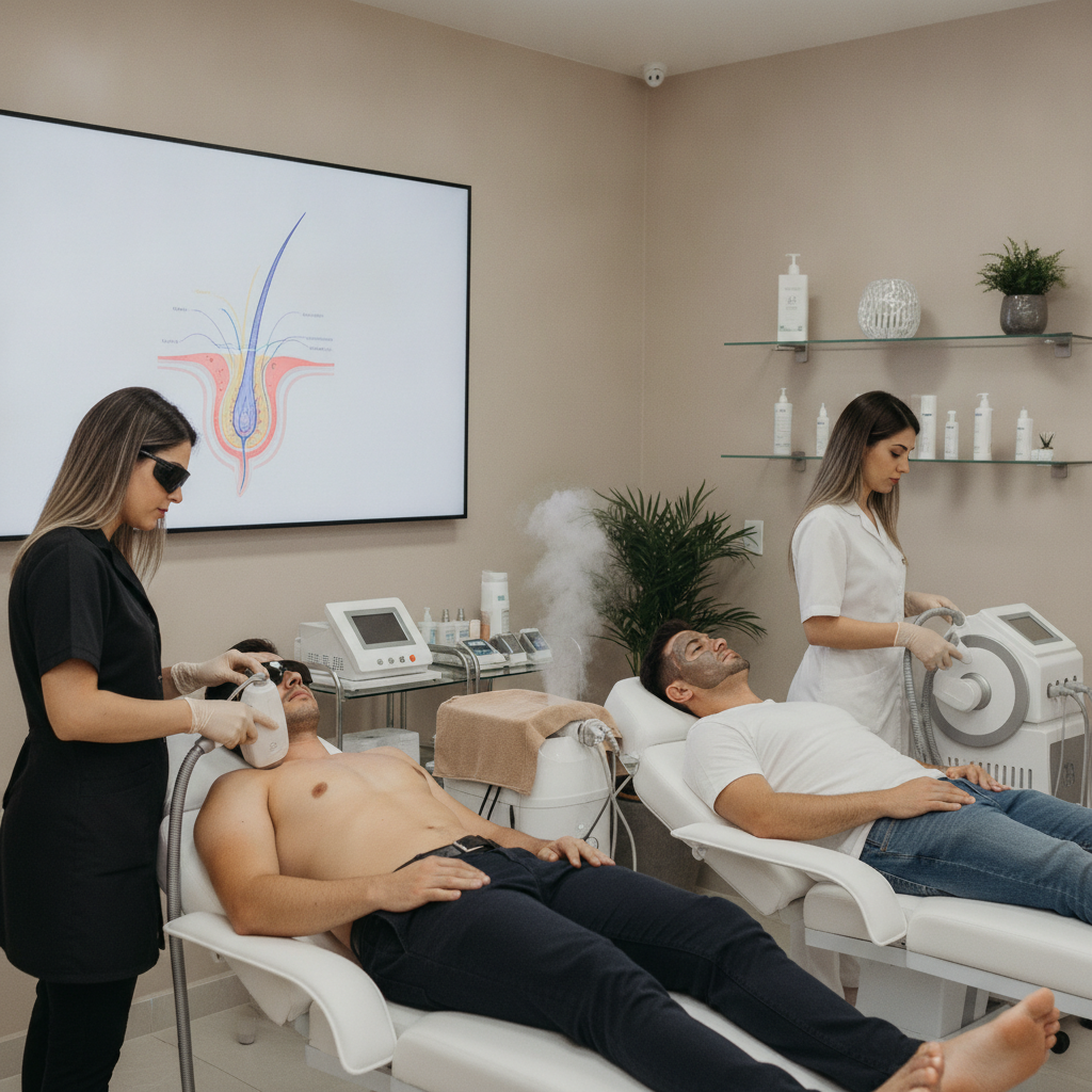 Estética Masculina em Goiânia: Tratamentos Mais Procurados
