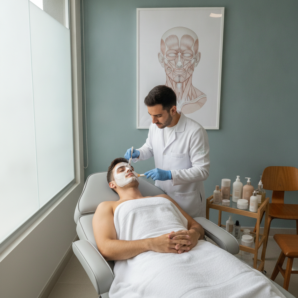 Hidratação Facial Masculina em Goiânia: Como Funciona