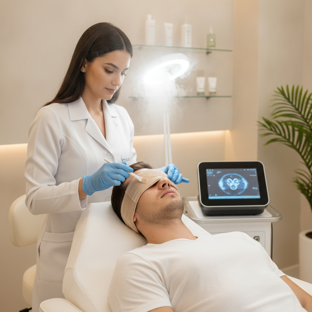 Hidratação Facial Masculina em Goiânia: Como Funciona