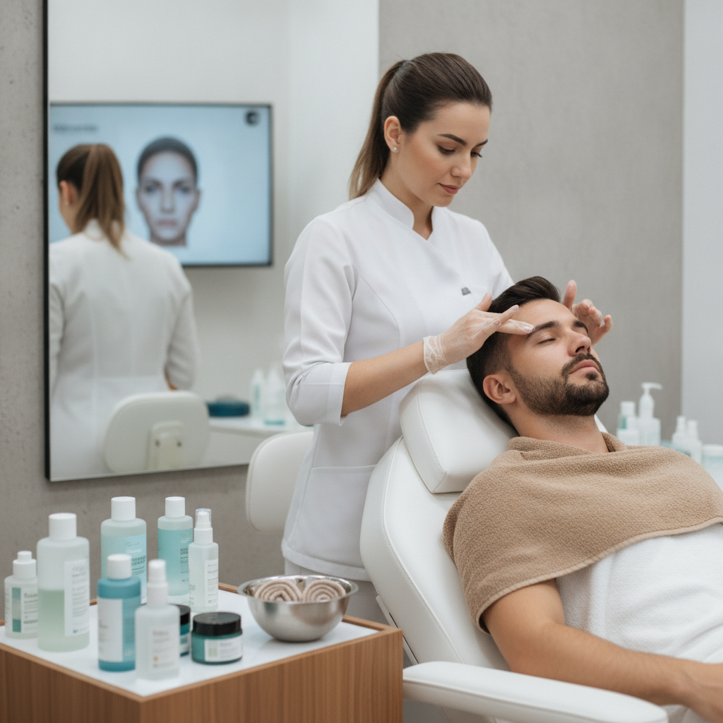 Hidratação Facial Masculina em Goiânia: Tratamentos