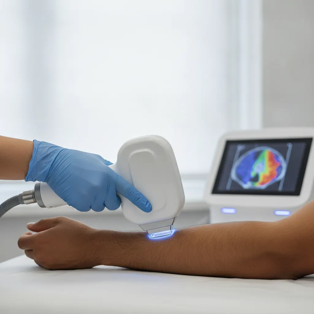 Laser masculino fura ou queima pele morena? Goiânia