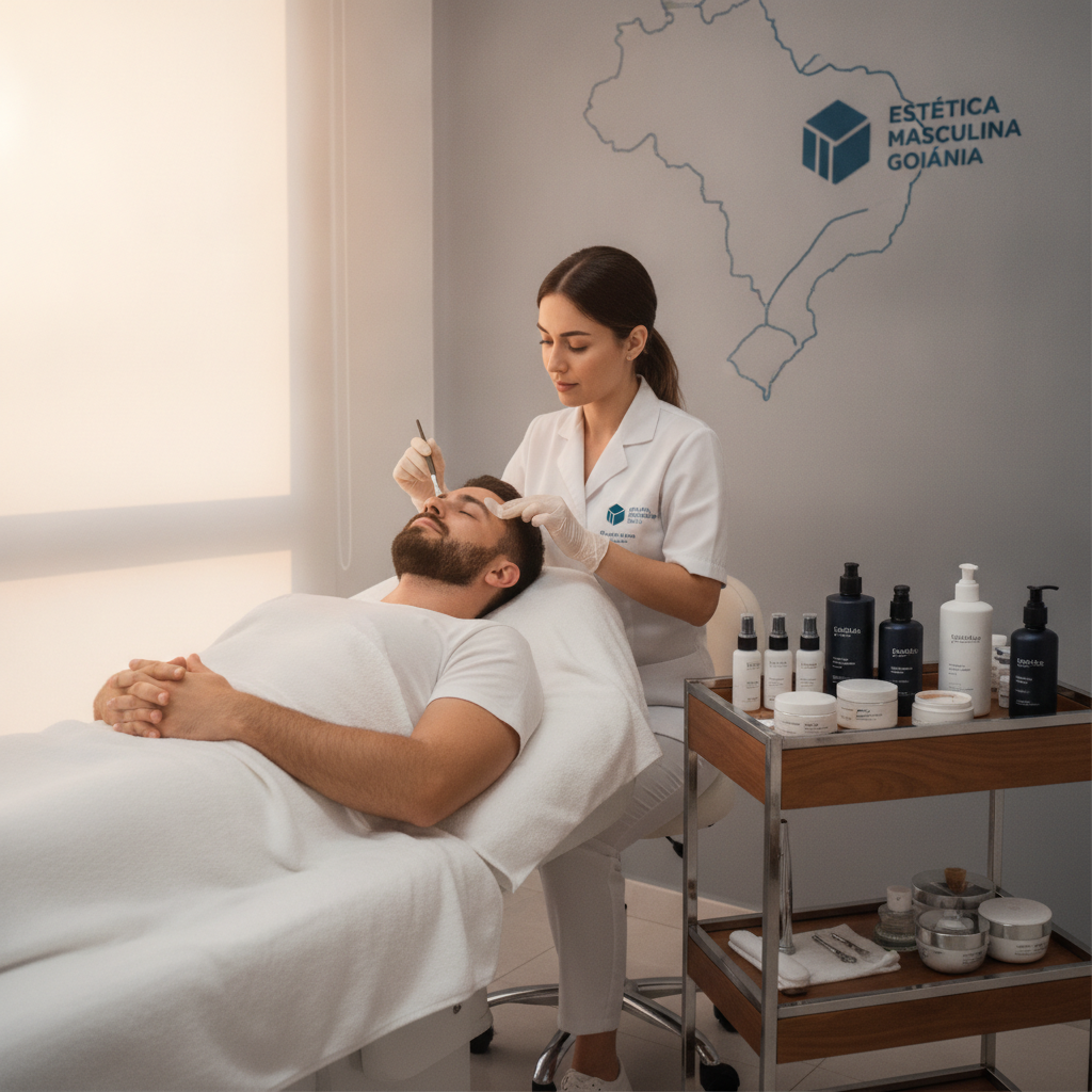 Limpeza de Pele Masculina em Goiânia: O Que É e Como Funciona