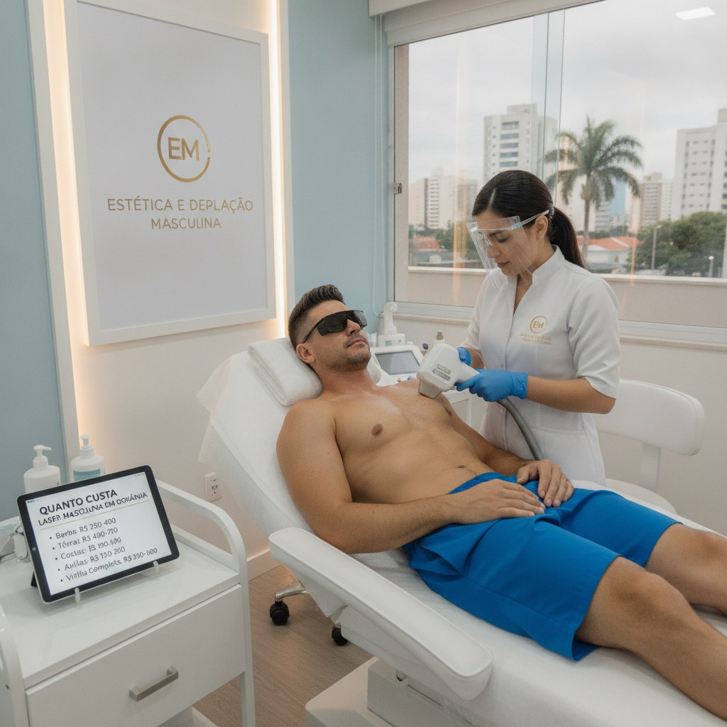 Quantas Sessões de Depilação Laser Masculina em Goiânia