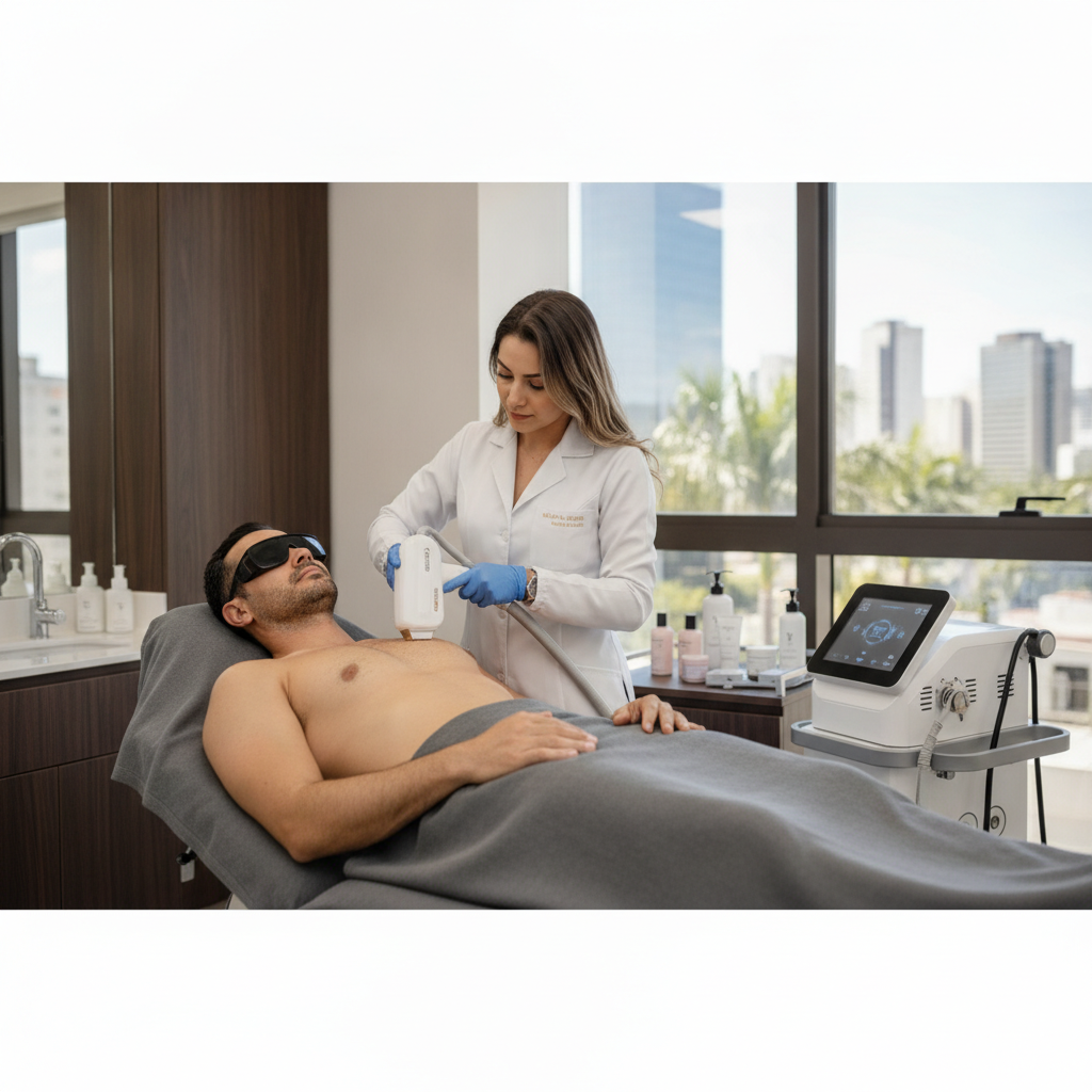Quantas Sessões de Depilação Laser Masculina em Goiânia