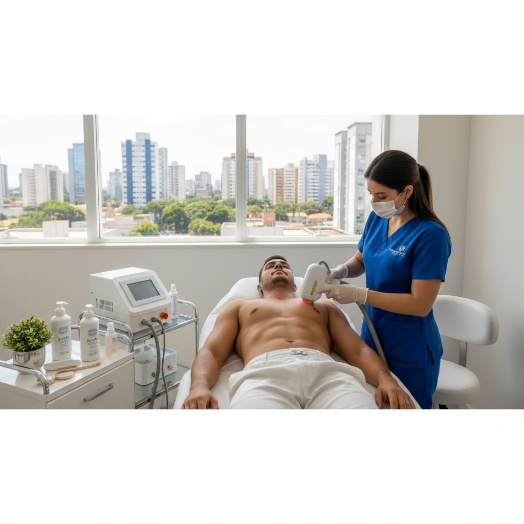 Quanto Custa Depilação a Laser Masculina em Goiânia 2024