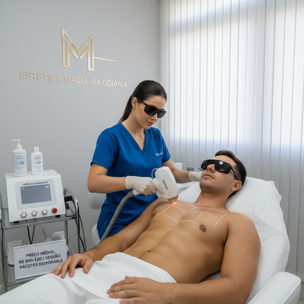 Quanto Custa Depilação a Laser Masculina em Goiânia 2024