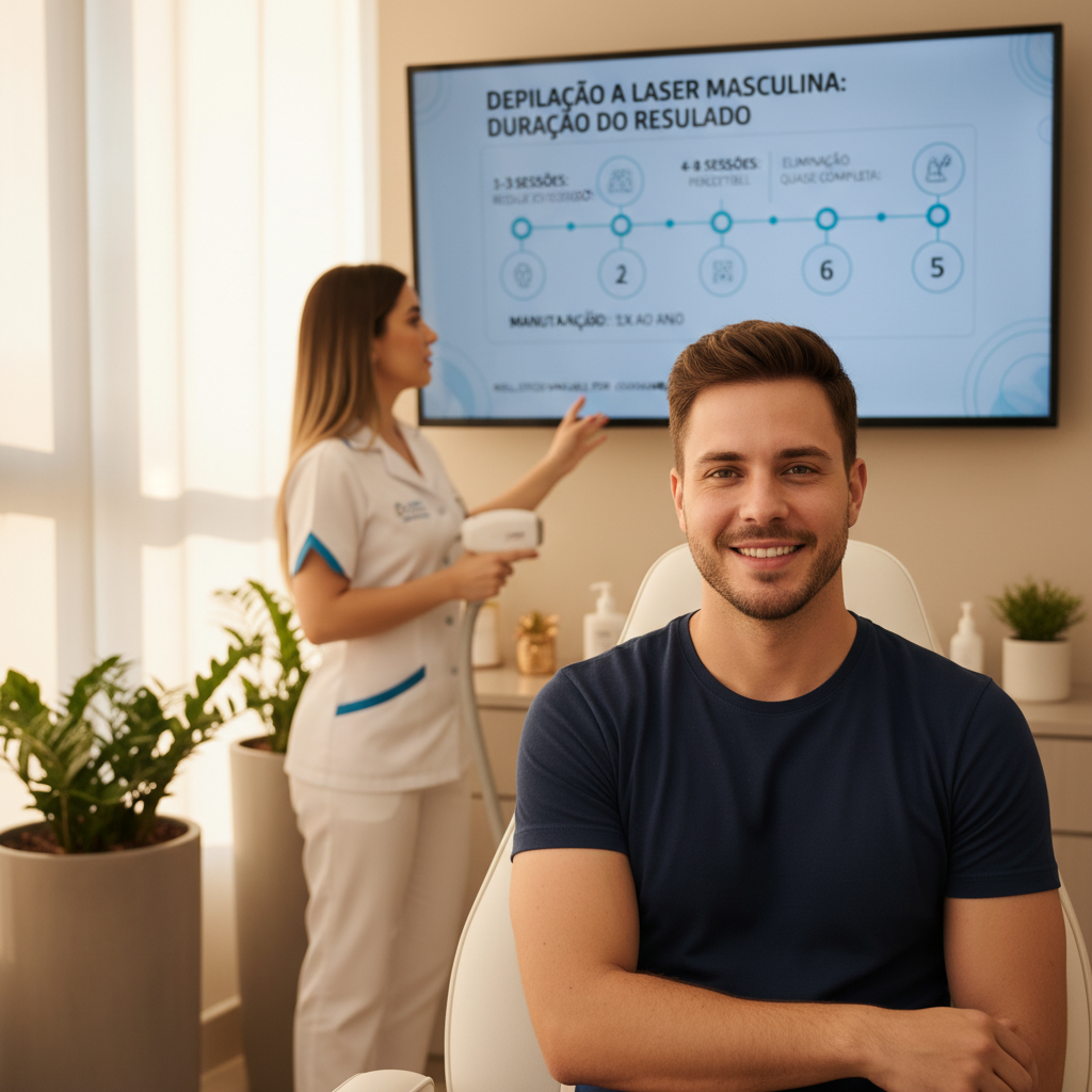 Quanto Tempo Dura Depilação a Laser Masculina Goiânia