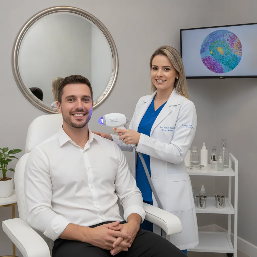 Quanto Tempo Leva para Barba Sumir com Laser em Goiânia