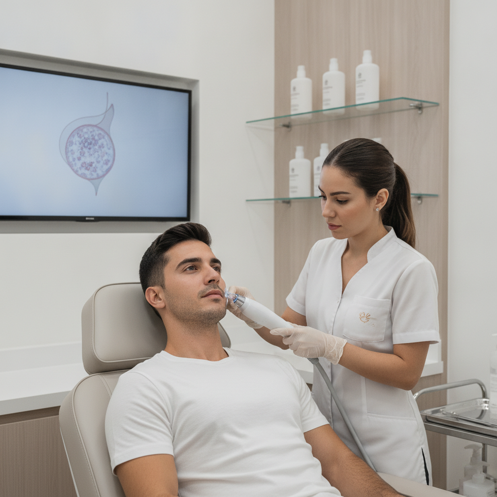 Tratamento para Acne Masculina em Goiânia: Como Funciona