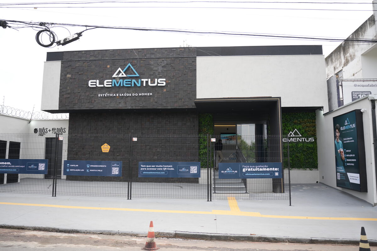Vista da fachada da Clínica Elementus — Jardim Goiás, Goiânia