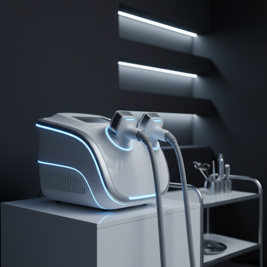 Equipamento de emagrecimento com tecnologia avançada para homens — Clínica Elementus