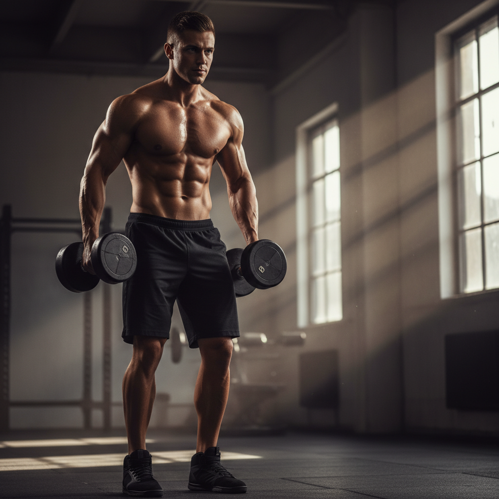 Resultado de depilação a laser no peito masculino — pele lisa e sem irritação